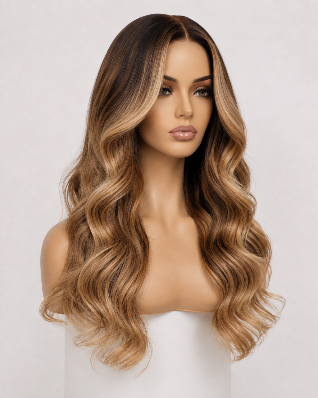 Indira Balayage lace front wig