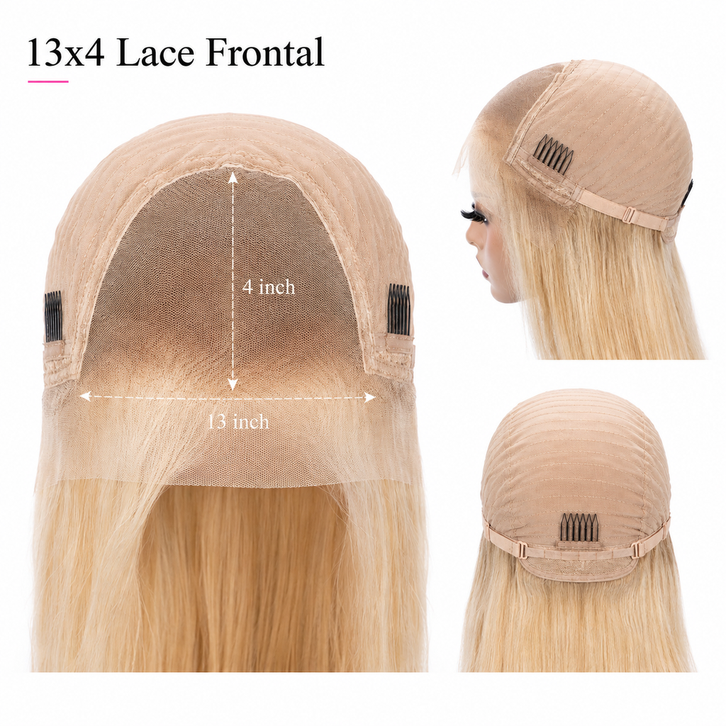 Luxe Straight Blonde Lace Front Wig