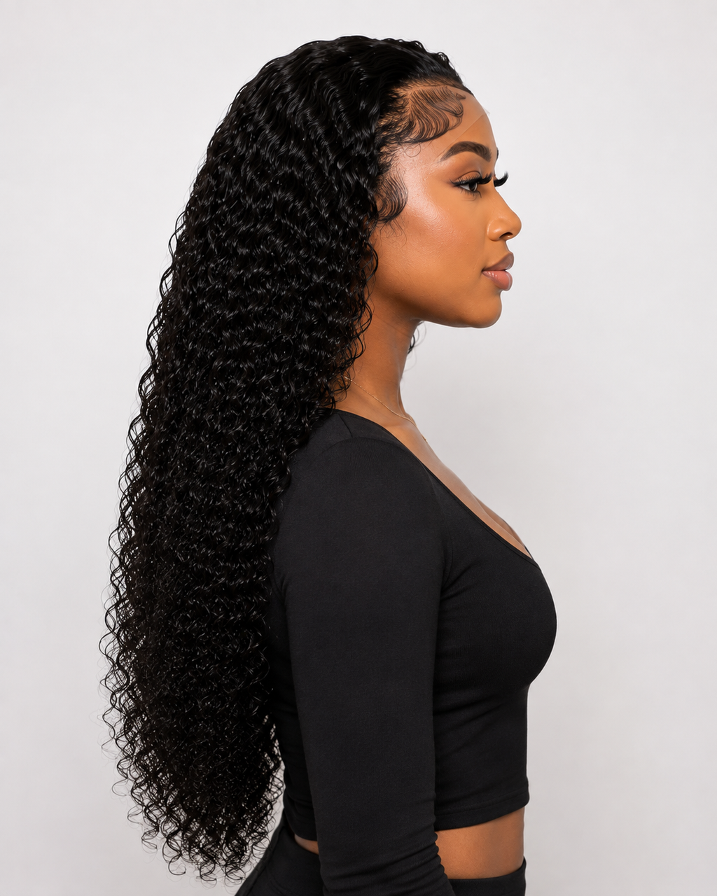 Italian Curly Wig | Deep Curl Lace Front