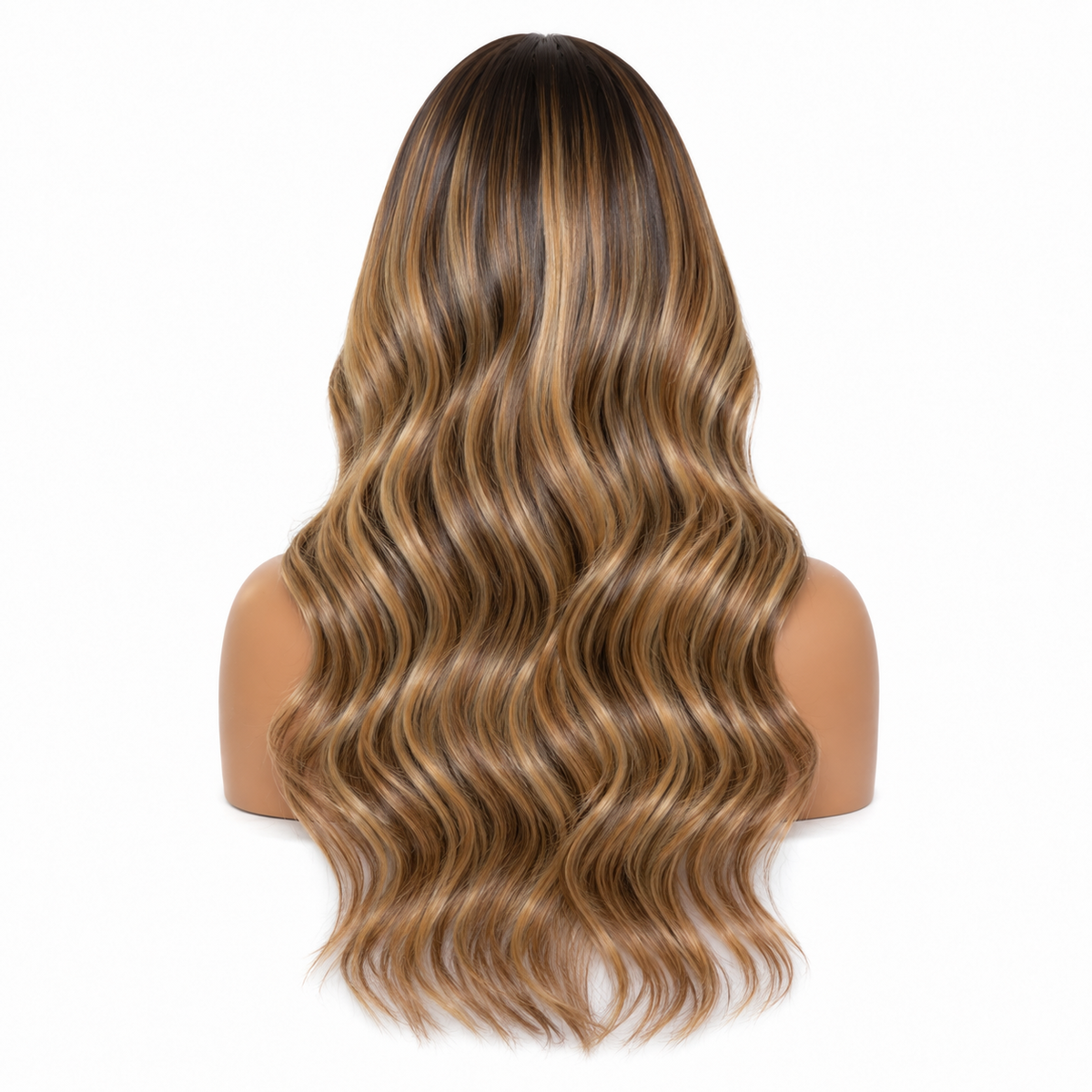Katie | 13x4 HD Transparent Lace Front Wig — Highlights Edition