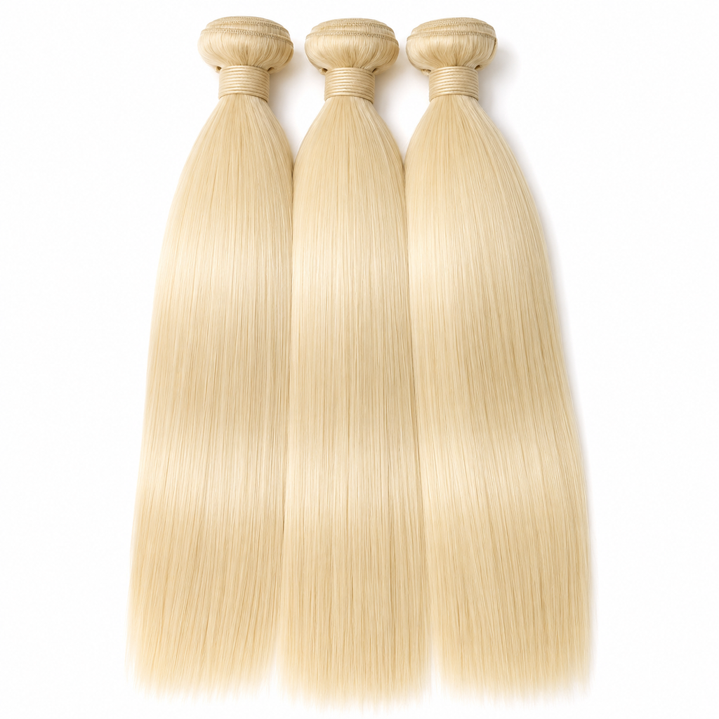 Luxury bundles set blonde 613 straigth