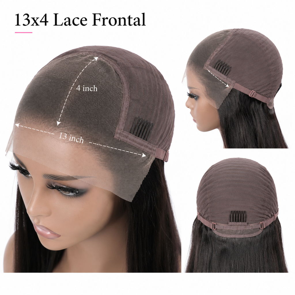 Luxe Straight HD Lace Front Wig
