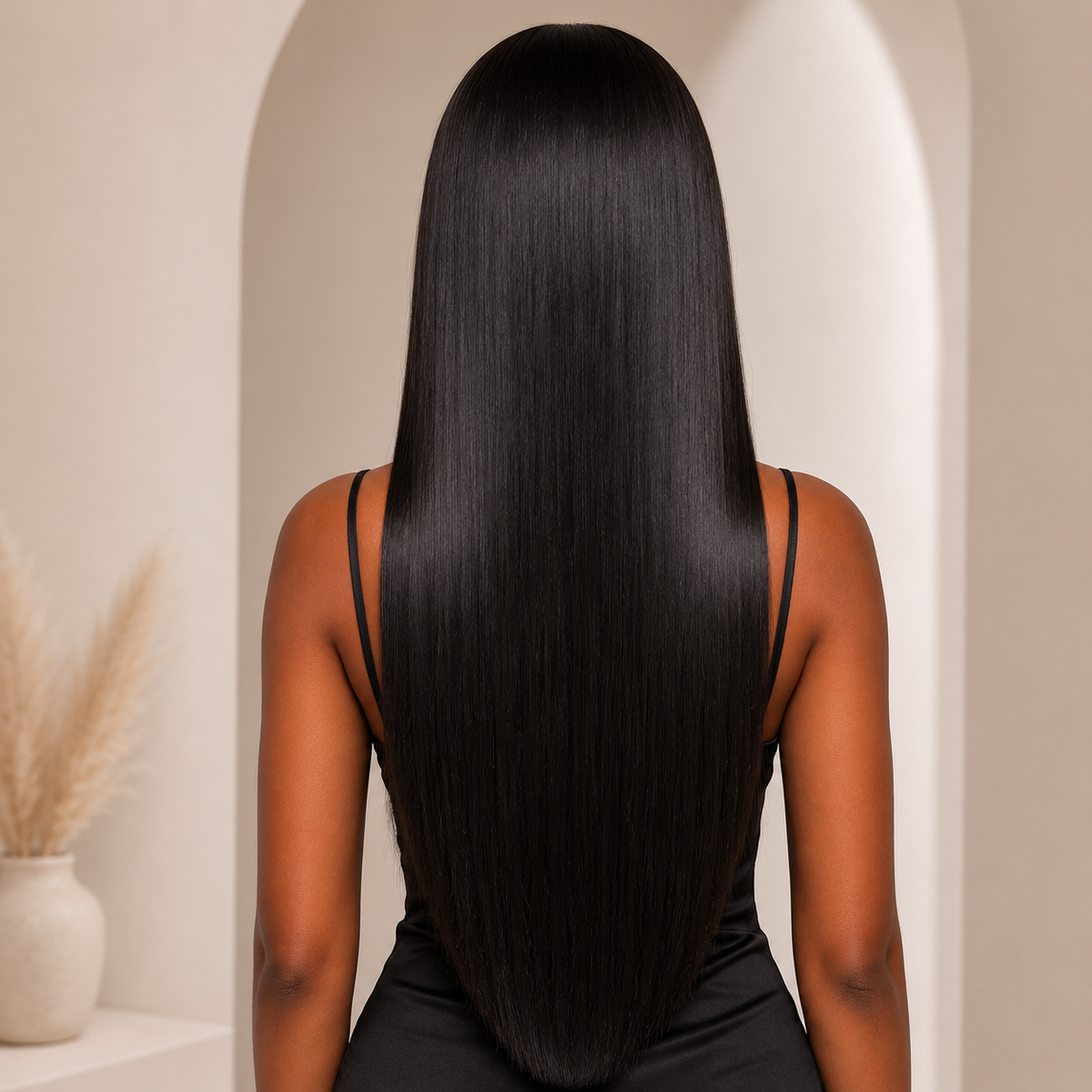 Luxe Straight HD Lace Front Wig