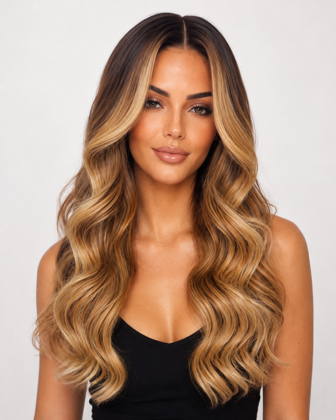 Indira Balayage lace front wig